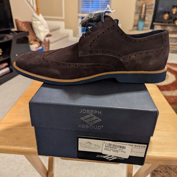 Brown Suede Mens shoes Size 13 NWT